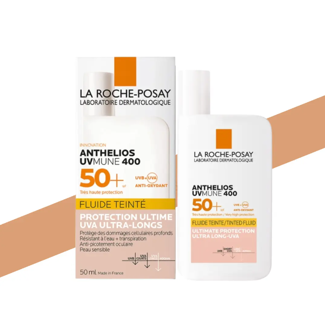 La Roche-Posay Anthelios UVMUNE 400 Invisible Tinted Fluid SPF50+ 50ml - Image 3