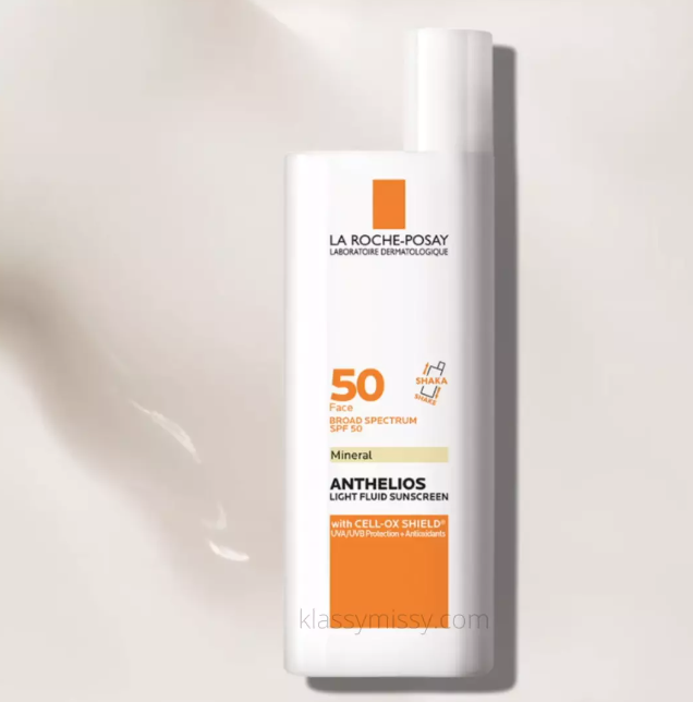 La Roche-Posay Anthelios Mineral Ultra-Light Face Sunscreen SPF 50 Zinc Oxide Sunscreen For Face 50ml - Image 3