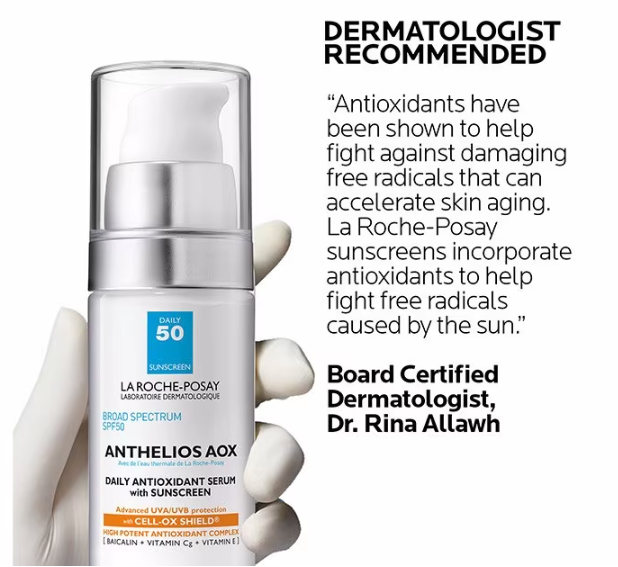 La Roche-Posay Anthelios AOX Antioxidant Serum With SPF 50 Sunscreen 30ml - Image 3