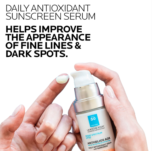 La Roche-Posay Anthelios AOX Antioxidant Serum With SPF 50 Sunscreen 30ml - Image 4