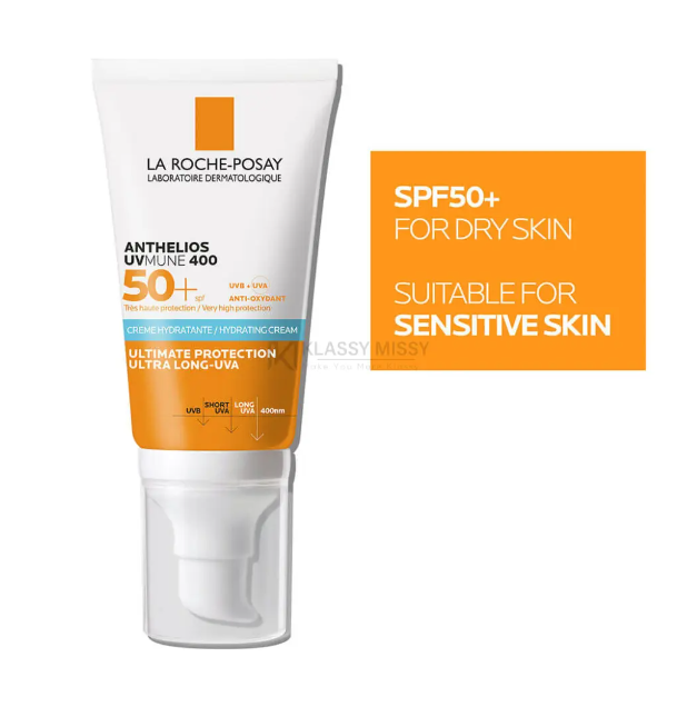 La Roche-Posay Anthelios UVMUNE 400 Non-Perfumed Hydrating Cream SPF50 50ml - Image 4