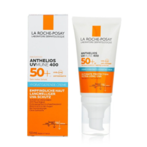La Roche-Posay Anthelios UVMUNE 400 Hydrating Cream SPF50 50ml – Non-Perfumed Sunscreen