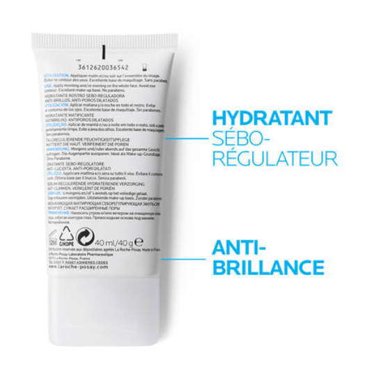 La Roche-Posay Effaclar Mat Hydratant Matifiant Anti-Brillance 40ml - Image 3