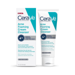 CeraVe Acne Foaming Cream Cleanser 150ml with 4% Benzoyl Peroxide Price in Bangladesh | Best Acne Treatment BD