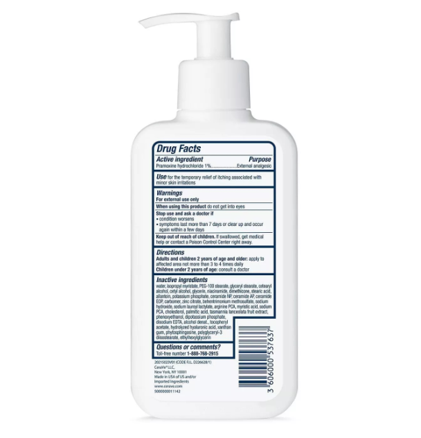 CeraVe Itch Relief Moisturizing Lotion 473ml - Image 3