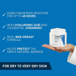 CeraVe Moisturizing Cream Dry To Very Dry Skin 340g - Image 2