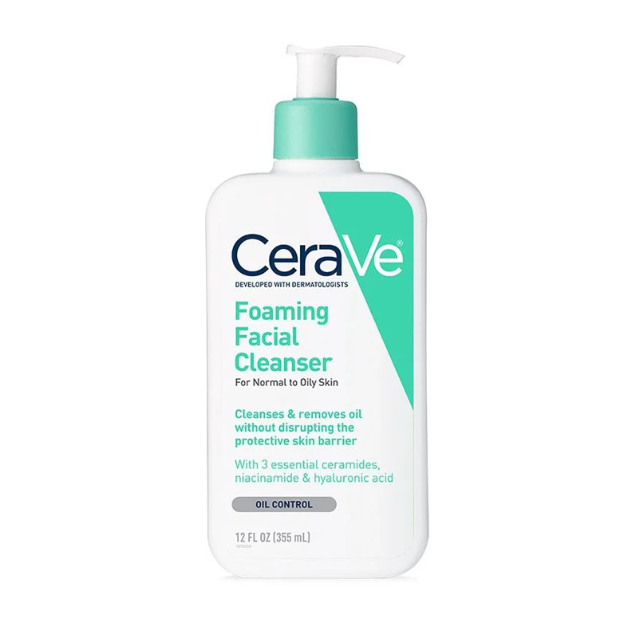 CeraVe Foaming Facial Cleanser 355ml Price in Bangladesh | For Normal to Oily Skin