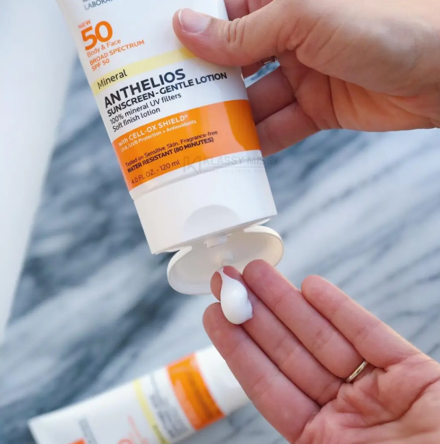 La Roche-Posay Anthelios Body & Face Gentle-Lotion Mineral Sunscreen SPF 50 120ml - Image 6