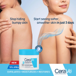 CeraVe SA Smoothing Cream For Dry Rough Bumpy Skin 340g - Image 2