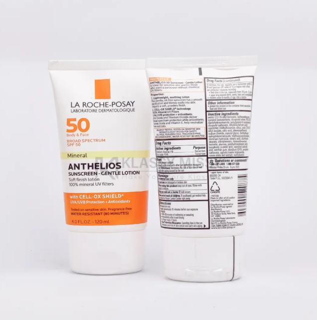 La Roche-Posay Anthelios Body & Face Gentle-Lotion Mineral Sunscreen SPF 50 120ml - Image 8
