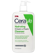 CeraVe Hydrating Cream-To-Foam Cleanser 237ml Price in Bangladesh | Gentle Face Wash for Normal to Dry Skin