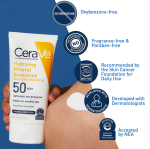 CeraVe Hydrating Mineral Sunscreen SPF 50 Body Lotion 150ml - Image 2