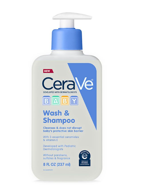 CeraVe Baby Wash & Shampoo 237ml Price in Bangladesh | Gentle & Hydrating Baby Cleanser