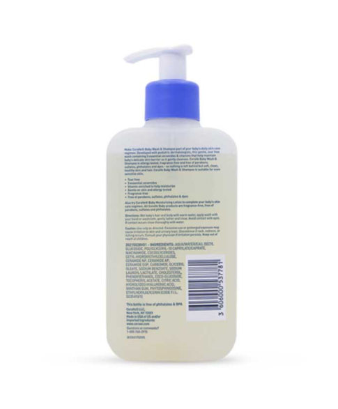 CeraVe Baby Wash & Shampoo 237ml - Image 3