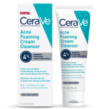 CeraVe Acne Foaming Cream Cleanser With 4% Benzoyl Peroxide 150ml - Image 2