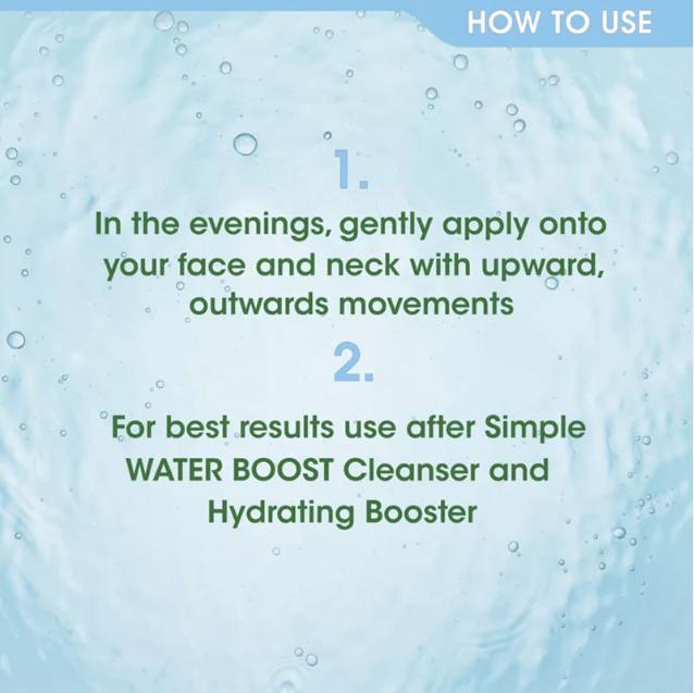 Simple Water Boost Skin Quench Sleeping Cream 50ml - Image 3
