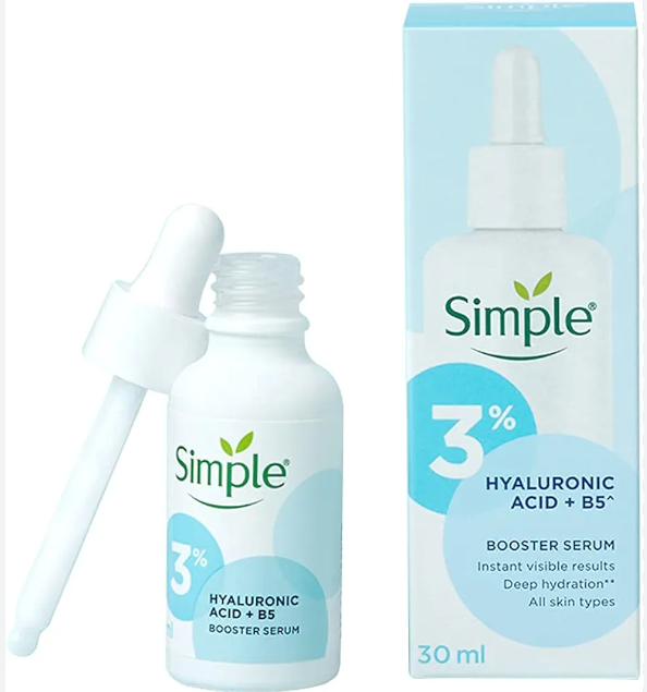 Simple Booster Serum 3% Hyaluronic Acid & Vitamin B 30ml - Image 1