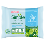 Simple Water Boost Micellar Biodegradable Cleansing Wipes 20wipes
