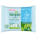 Simple Water Boost Micellar Biodegradable Cleansing Wipes 20wipes