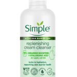 Simple Replenishing Cream Cleanser With 11% Ceramide Boosters & Hyaluronic Acid 230ml