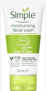 Simple Kind To Skin Moisturising Facial Wash 50ml