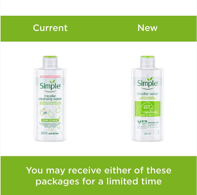 Simple Cleansing Micellar Water 200ml - Image 3