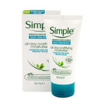 Simple Daily Skin Detox All Day Mattifying Moisturiser For Blemish-Prone, Oily Skin 50ml