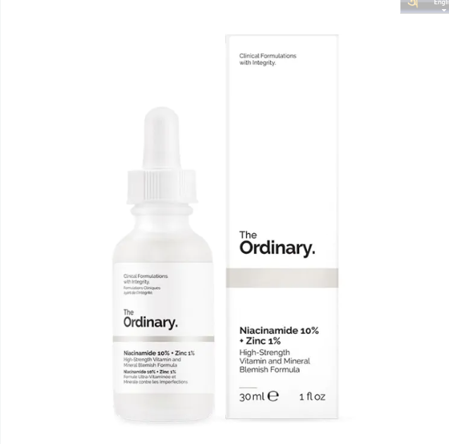 The Ordinary Niacinamide 10% + Zinc 1% 30ml