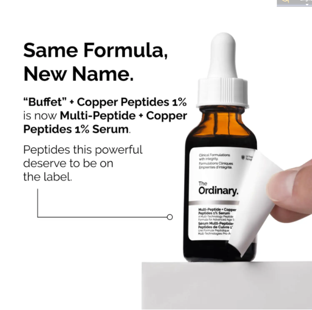 The Ordinary Buffet + Copper Peptides 1% 30ml - Image 2