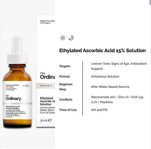 The Ordinary Ethylated Ascorbic Acid 15% Solution 30ml - Image 3