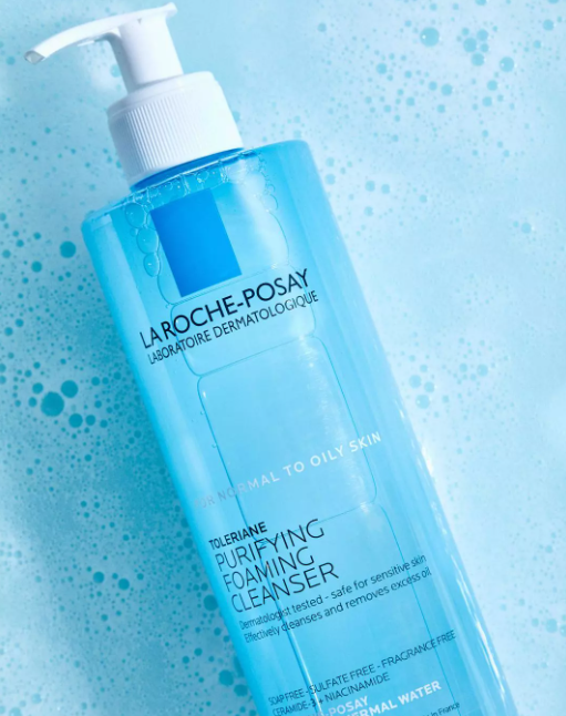 La Roche-Posay Toleriane Purifying Foaming Facial Cleanser SOAP-FREE 400ml - Image 4