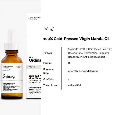 The Ordinary 100% Cold Pressed Virgin Marula Oil 30ml - Image 4