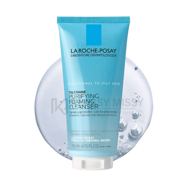 La Roche-Posay Toleriane Purifying Foaming Facial Cleanser SOAP-FREE 200ml - Image 2