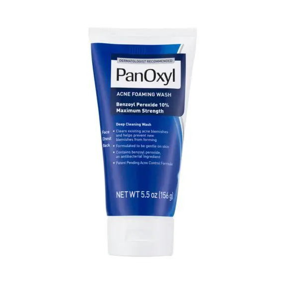 Panoxyl Acne Foaming Wash Benzoyl Peroxide 10% -156 g - Image 1