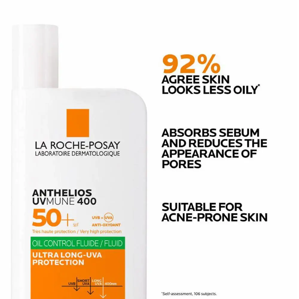 LA Roche-Posay Anthelios Uvmune 400 Oil Control Fluid (Spf 50+) - Image 4
