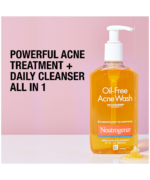 Neutrogena Oil Free Acne Wash - 269ml - Image 2