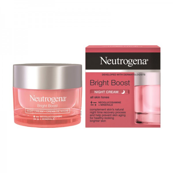 wpBeU9Q8C9ILhKwBsDYlGzxPu63yK0NoVkCrOUm5 Neutrogena Bright Boost Night Cream 50ml - Image 1
