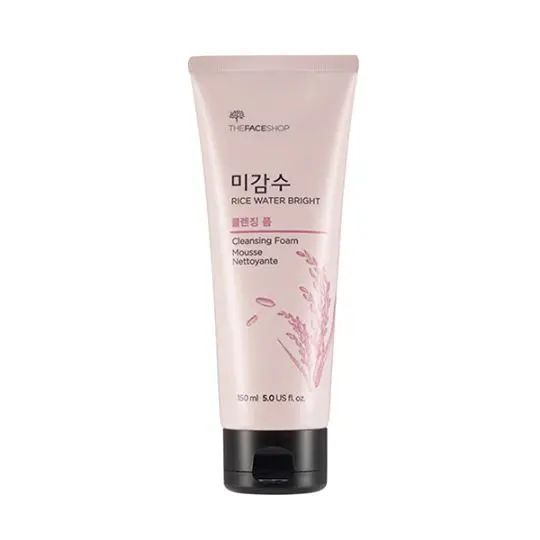 The Face Shop Rice Water Bright Cleansing Foam 150ml - Image 1