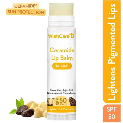 WishCare Ceramide Lip Balm SPF 50 PA+++ 5g – Hydrating & Sun Protection | Buy in Bangladesh
