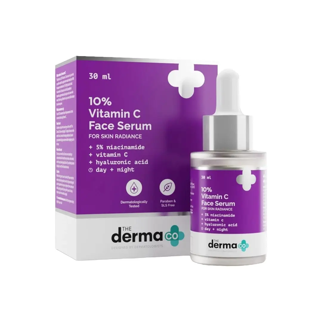 The Derma Co 10% Vitamin C Face Serum 30ml - Image 1