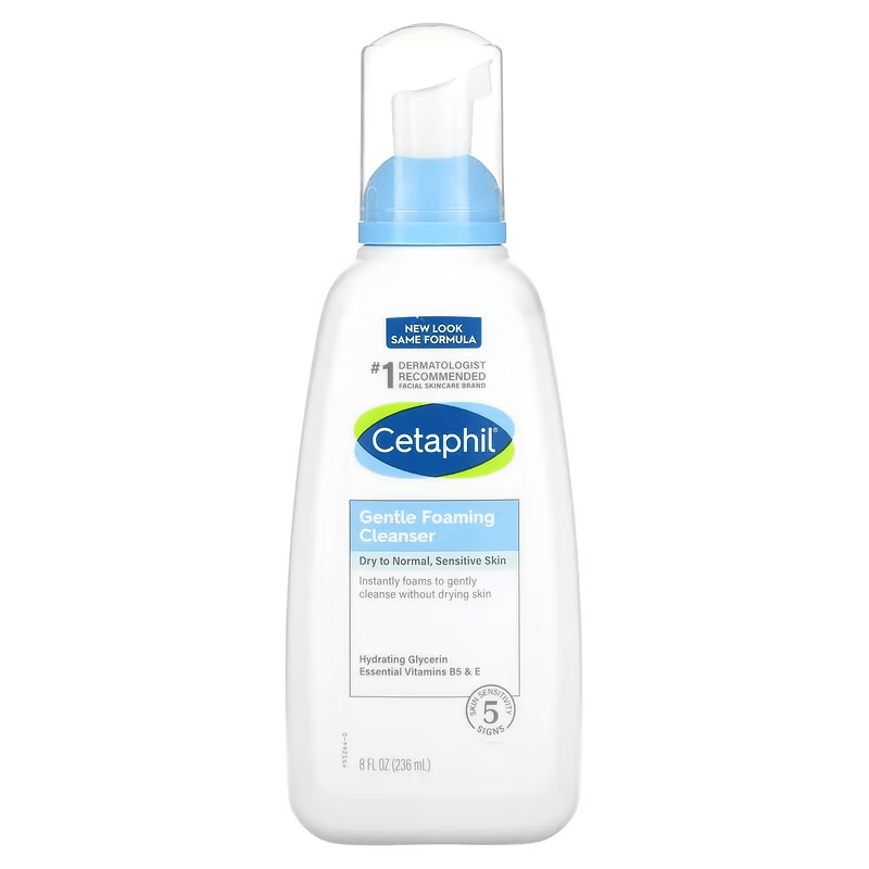 Cetaphil Gentle Foaming Cleanser 236ml – Hydrating & Mild Cleanser | Bangladesh