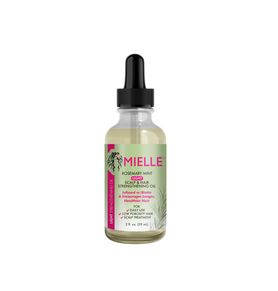 Mielle Rosemary Mint Light Scalp & Hair Strengthening Oil 59ml - Image 1