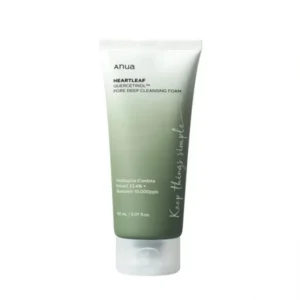 ANUA Heartleaf Quercetinol Pore Deep Cleansing Foam 150ml – Gentle Deep Cleanser | Bangladesh