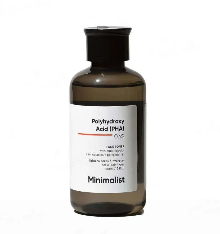 Minimalist Polyhydroxy Acid (PHA) 3% Face Toner - 150ml - Image 1