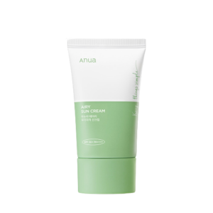 ANUA Airy Sun Cream 50ml – Lightweight SPF Protection & Hydrating Sunscreen in Bangladesh
