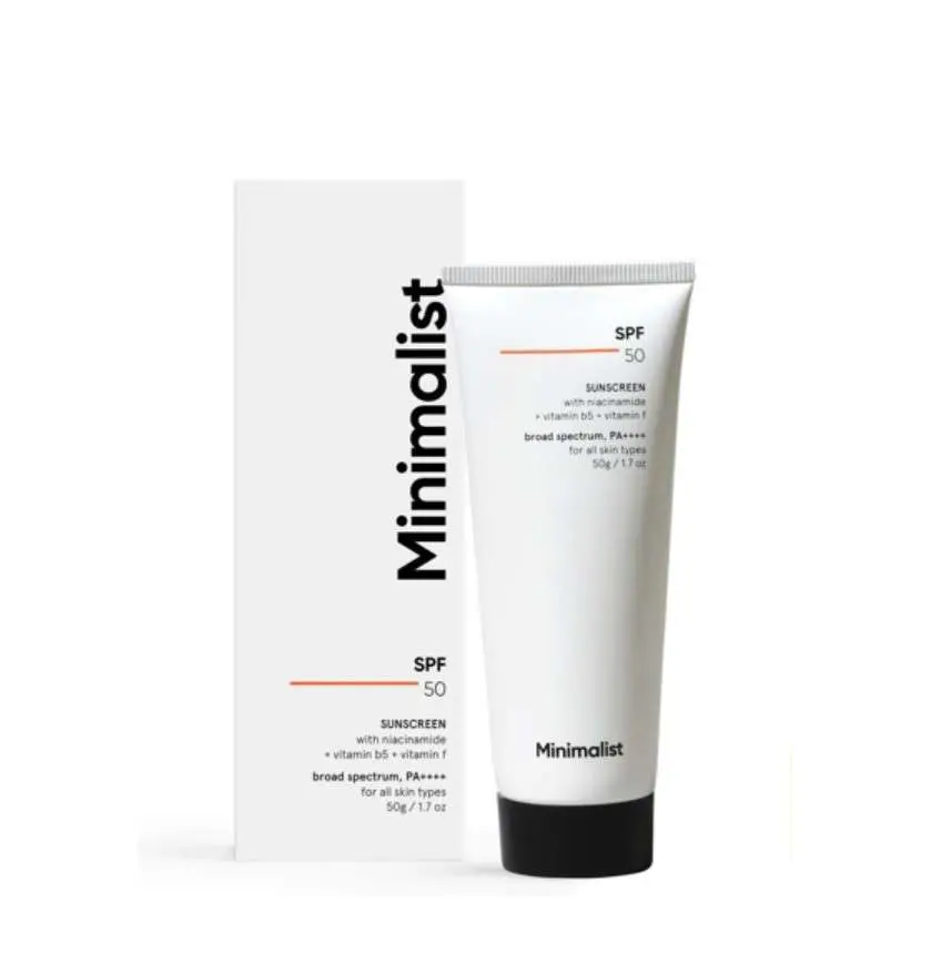 Minimalist SPF 50 Sunscreen 50g - Image 1