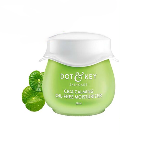 Dot & Key Cica Calming Oil Free Moisturizer for Acne Prone Skin 60ml - Image 1
