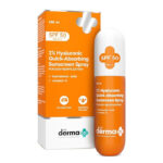 The Derma Co. 1% Hyaluronic Quick-Absorbing Sunscreen Spray 100g
