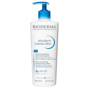 Bioderma Atoderm Crème Ultra 500ml – Ultra-Nourishing Moisturizer for Very Dry & Sensitive Skin | Bangladesh