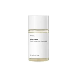 ANUA Heartleaf Pore Control Cleansing Oil Mini 20ml – Gentle Makeup & Impurity Remover | Bangladesh